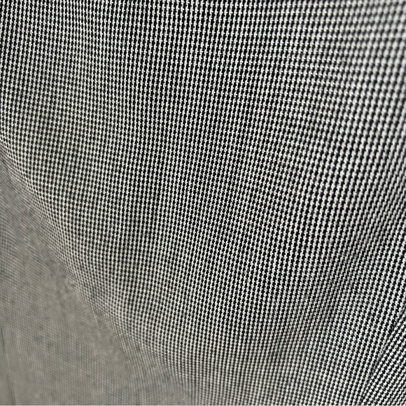 Vintage Cap Sleeve Black White Career Dress XS Work Professional Pockets - Picture 6 of 7